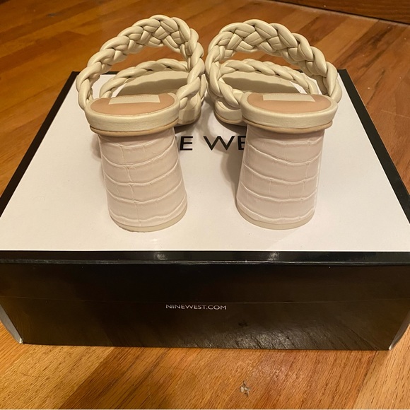 Dolce Vita Braided Paily Heels in Ivory - Picture 12 of 14